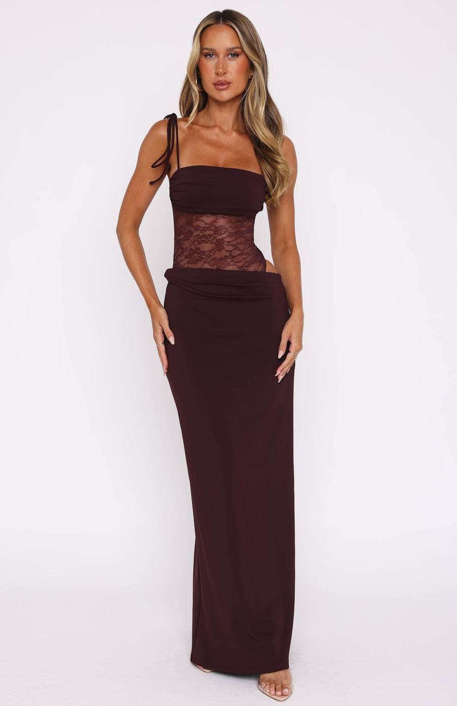 Juliet Draped Maxi Dress