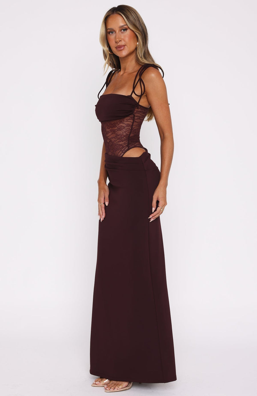 Juliet Draped Maxi Dress
