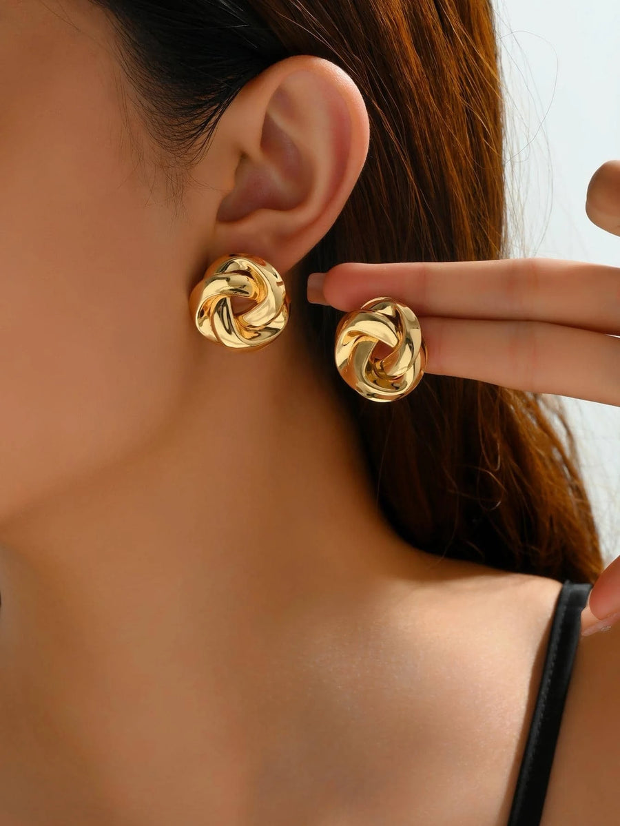 Infinite Loop Earrings