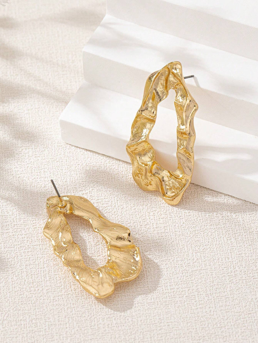 Round Alone Earring