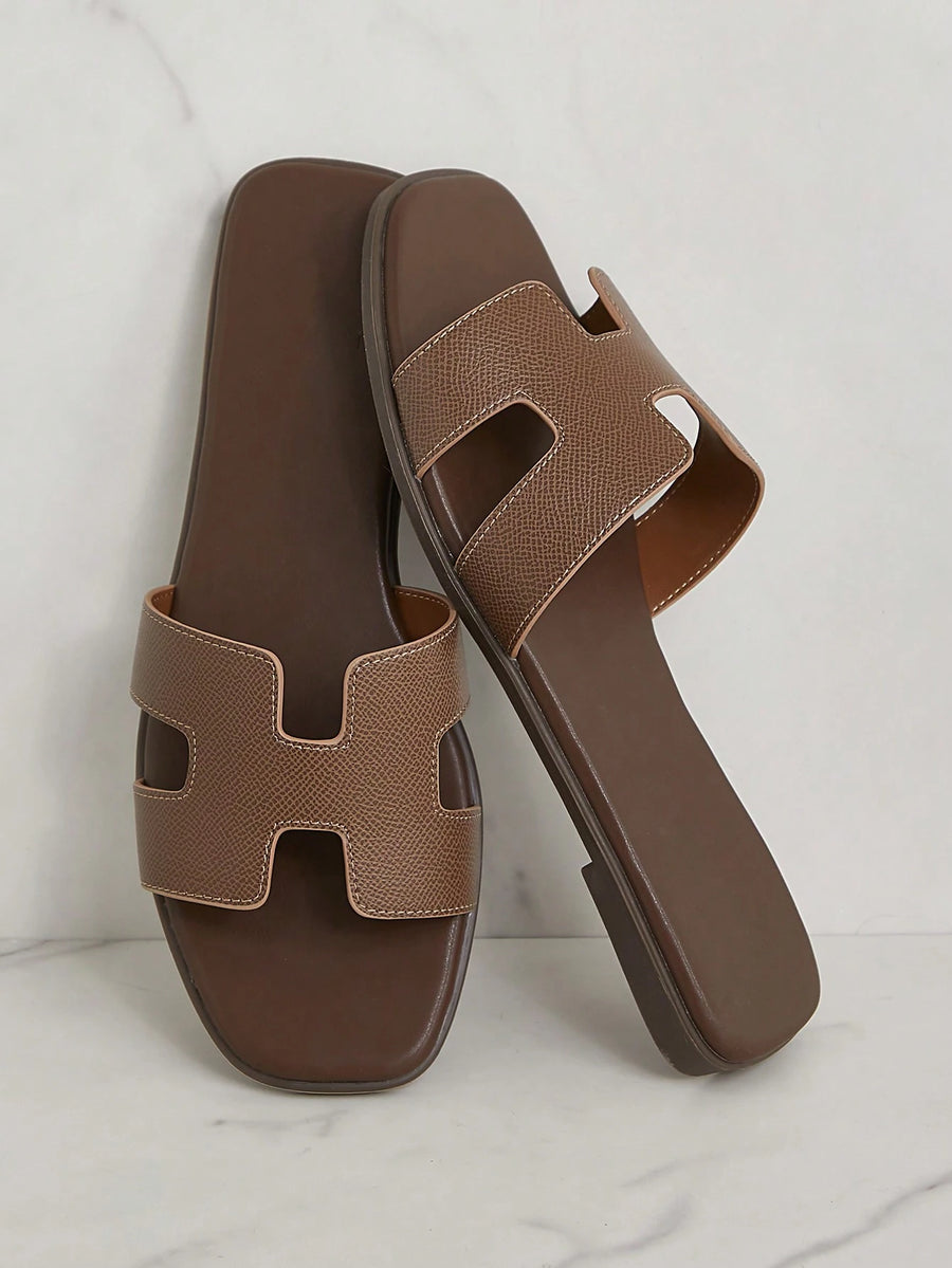 Flat Trap - Low Hermes Brown