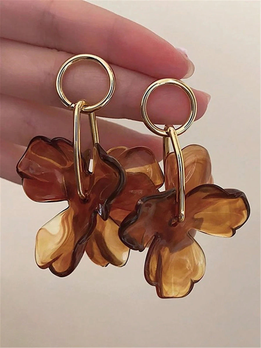 Falling Flower Earrings