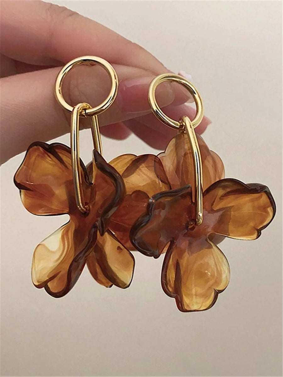 Falling Flower Earrings