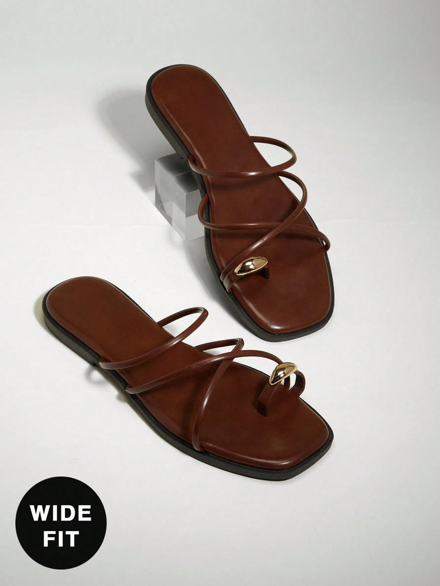 Gold Circle - Low Brown