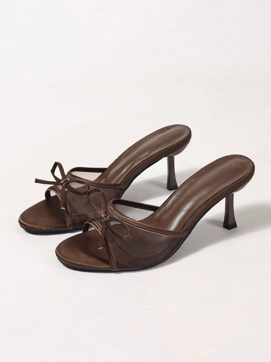 High Ribbon - Lace Brown