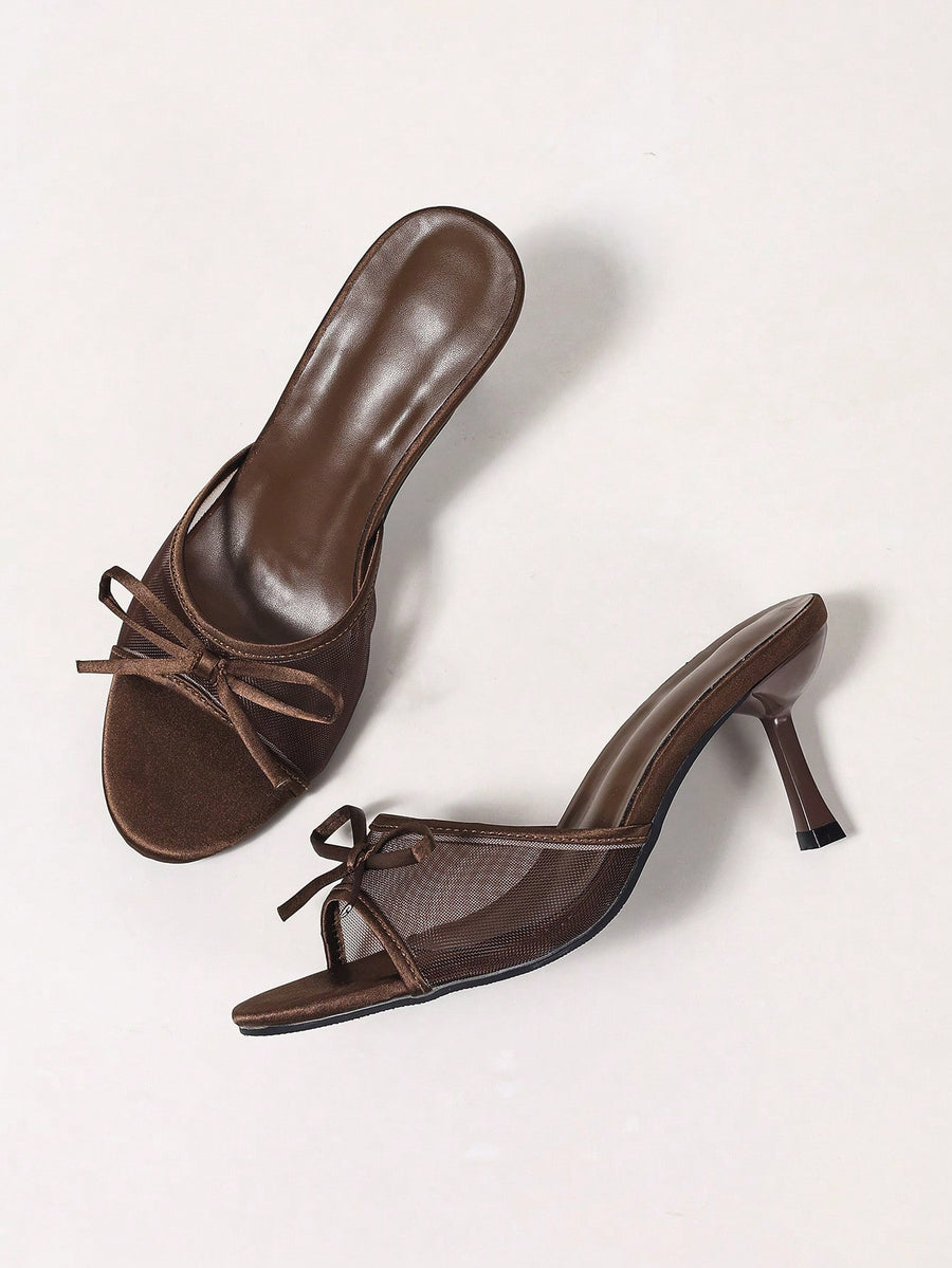 High Ribbon - Lace Brown