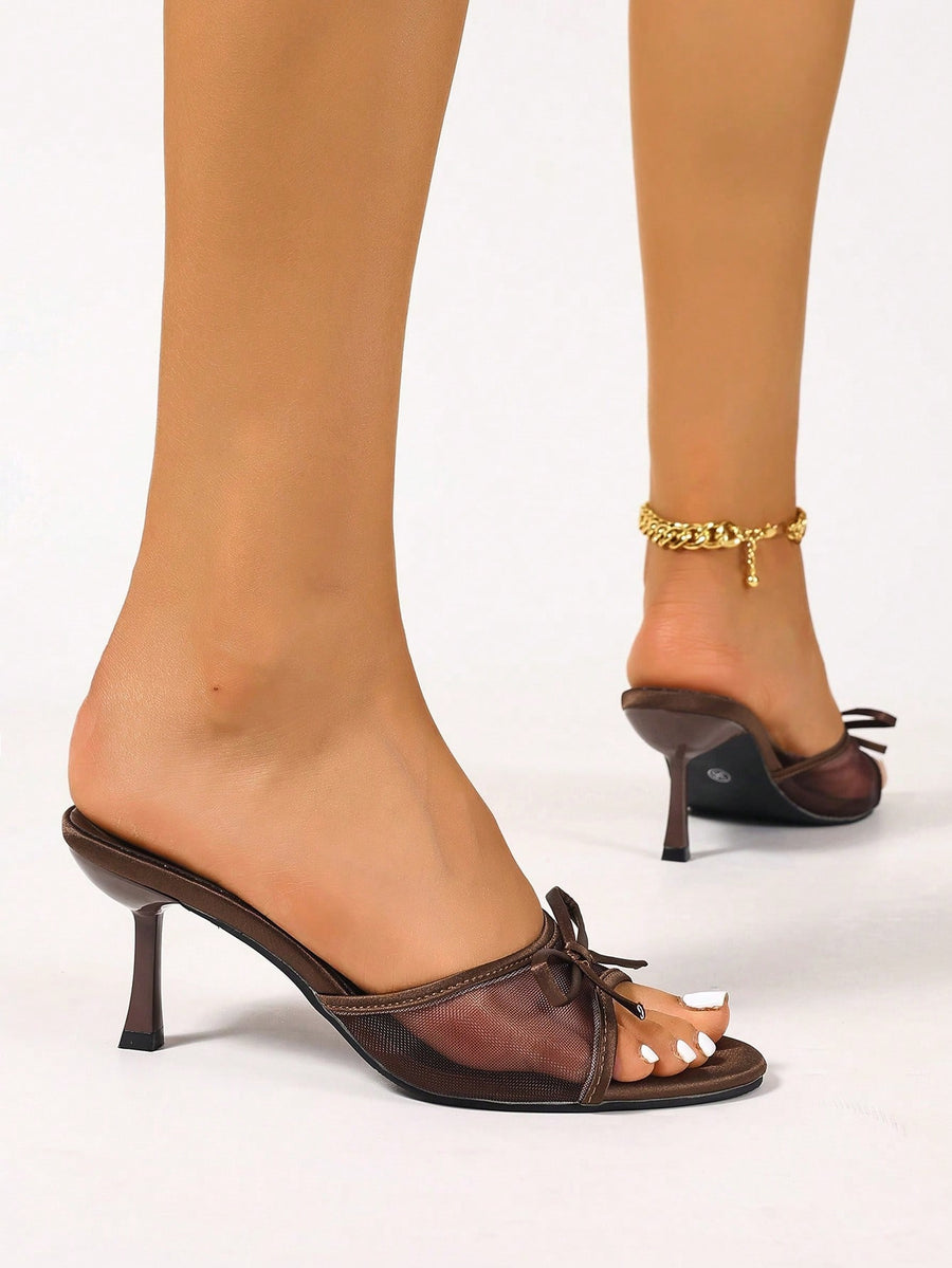 High Ribbon - Lace Brown