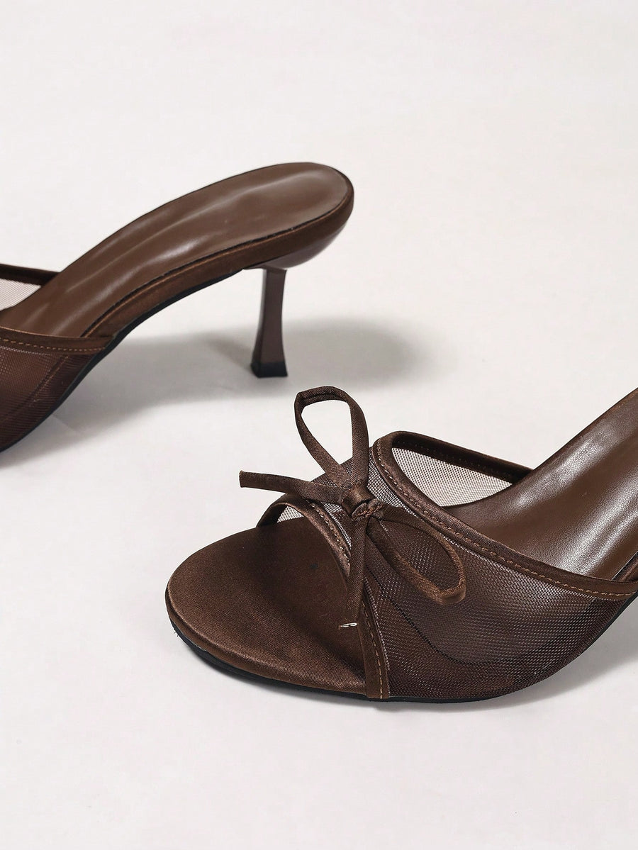 High Ribbon - Lace Brown