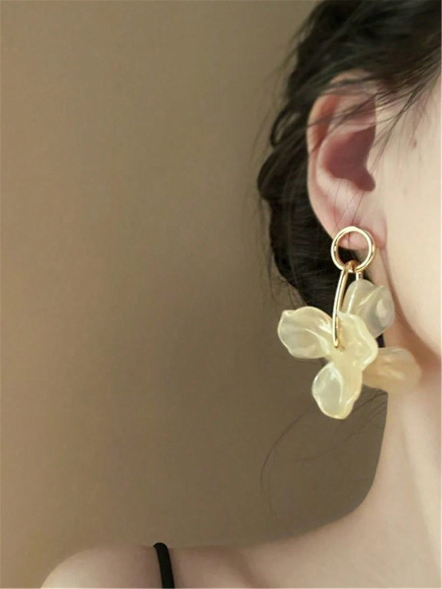 Falling Flower Earrings