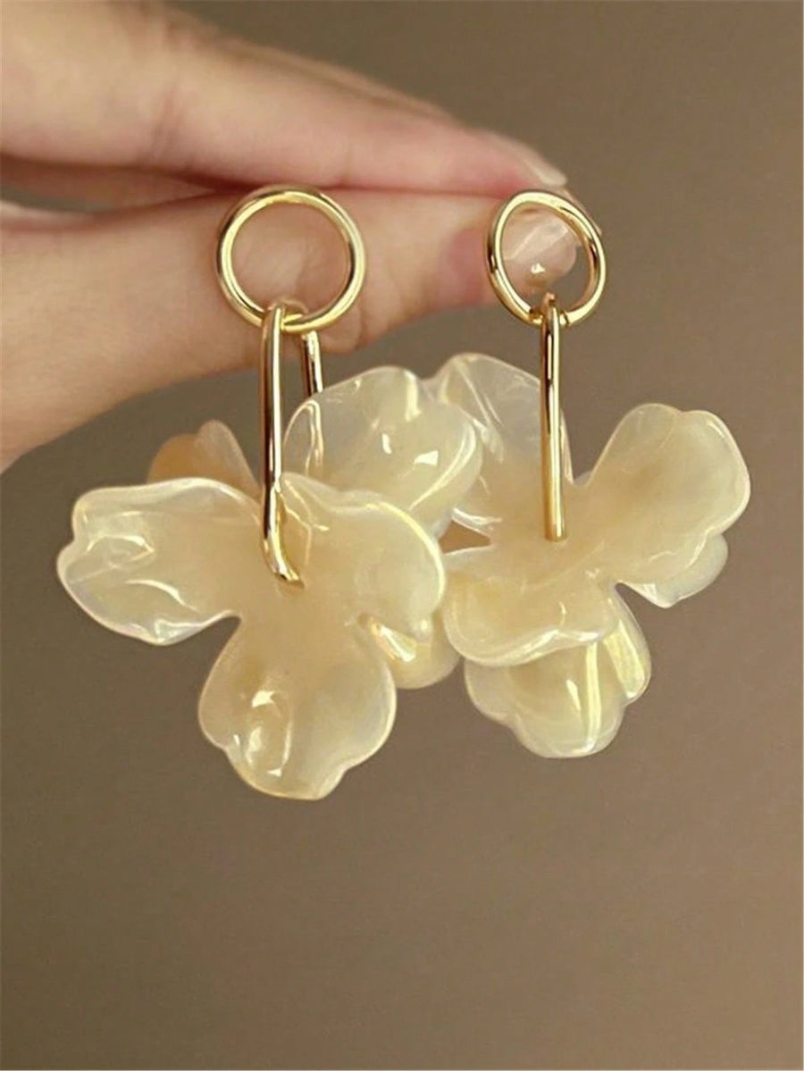 Falling Flower Earrings