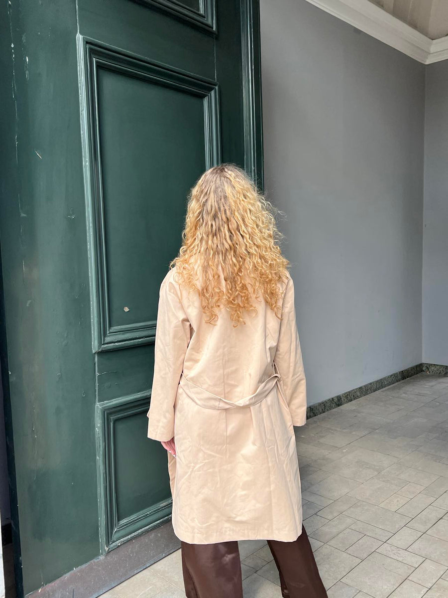 Beige Classic Trench Coat