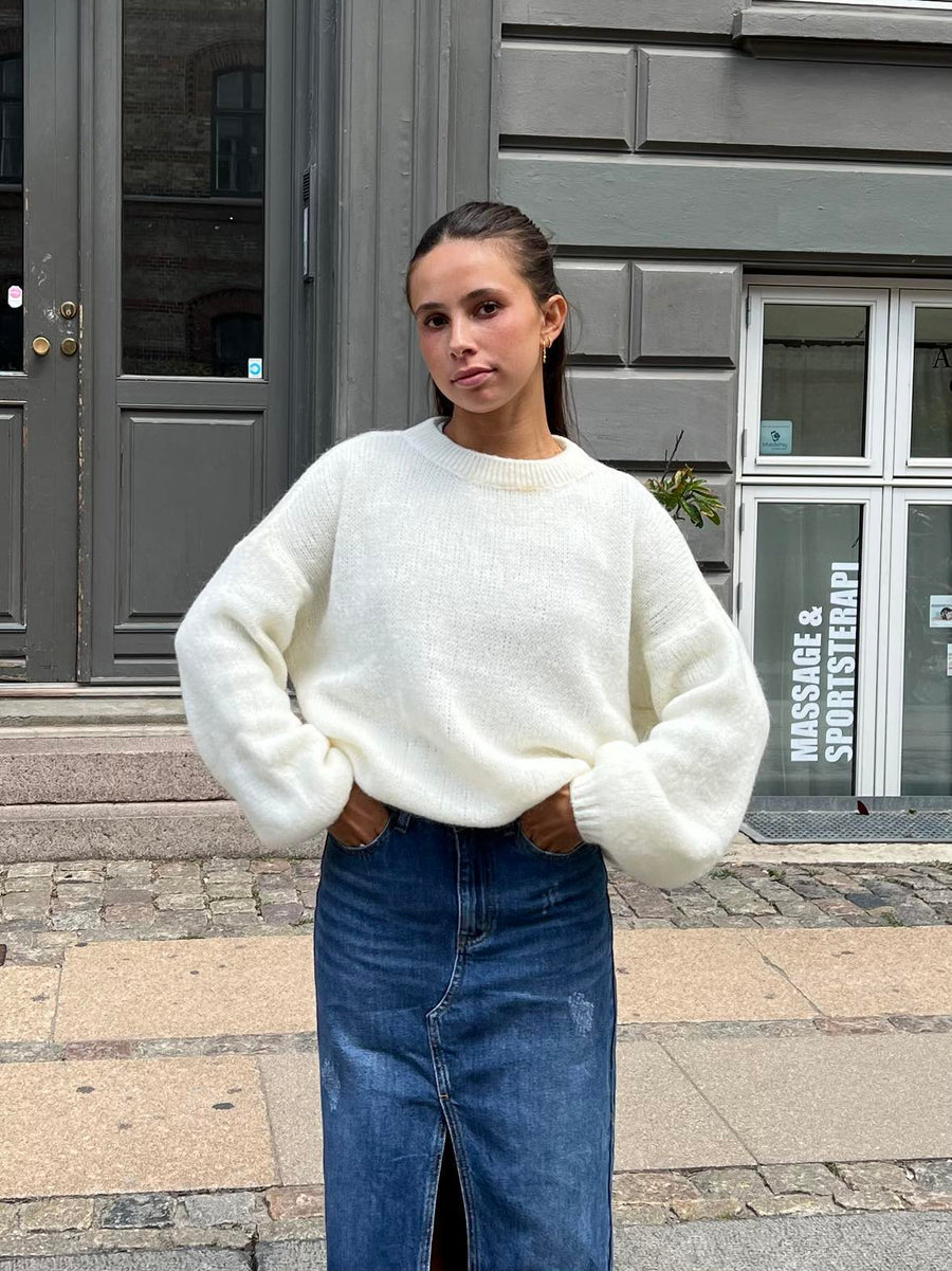Ivory Luxe Knit Sweater