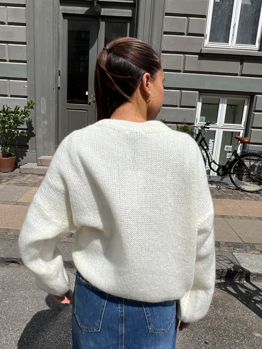 Ivory Luxe Knit Sweater