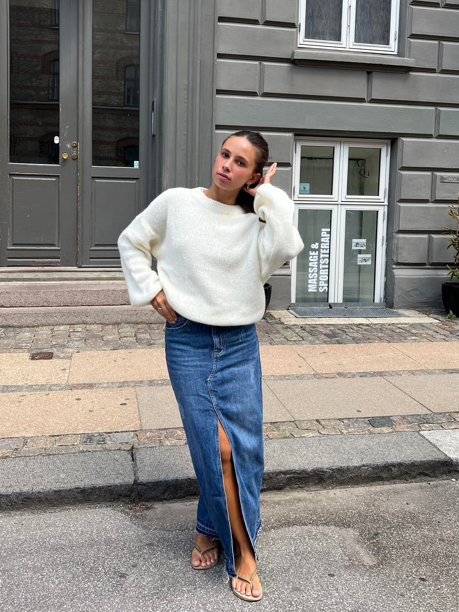 Ivory Luxe Knit Sweater