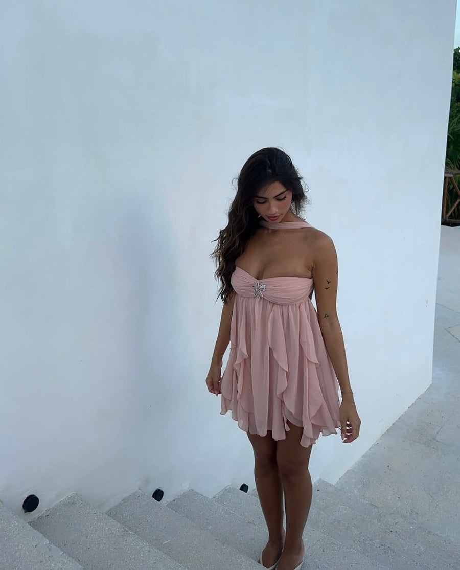 Waterfall Mini Dress