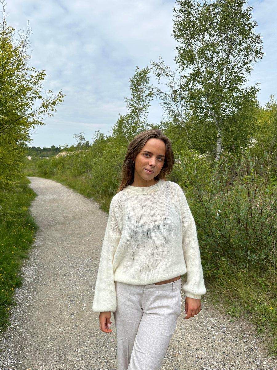 Ivory Luxe Knit Sweater