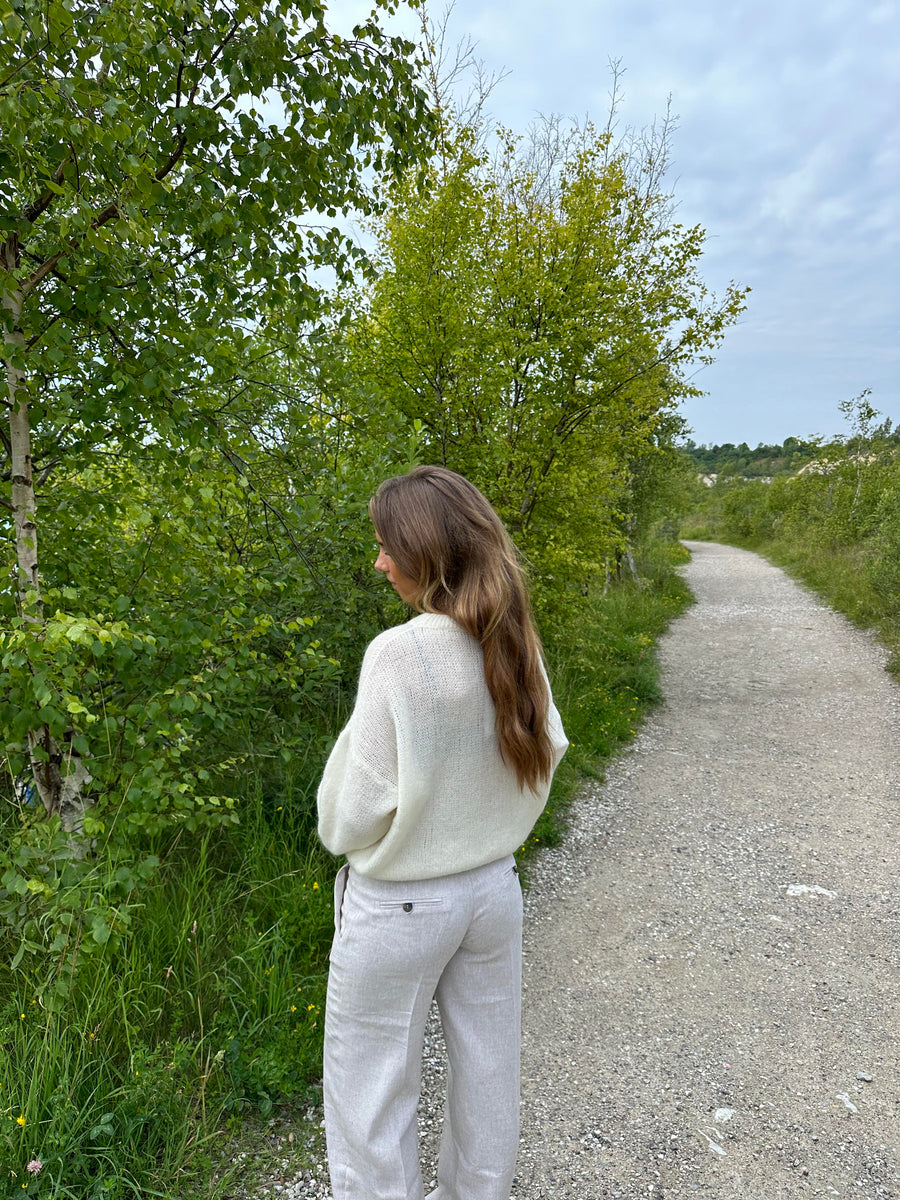 Ivory Luxe Knit Sweater
