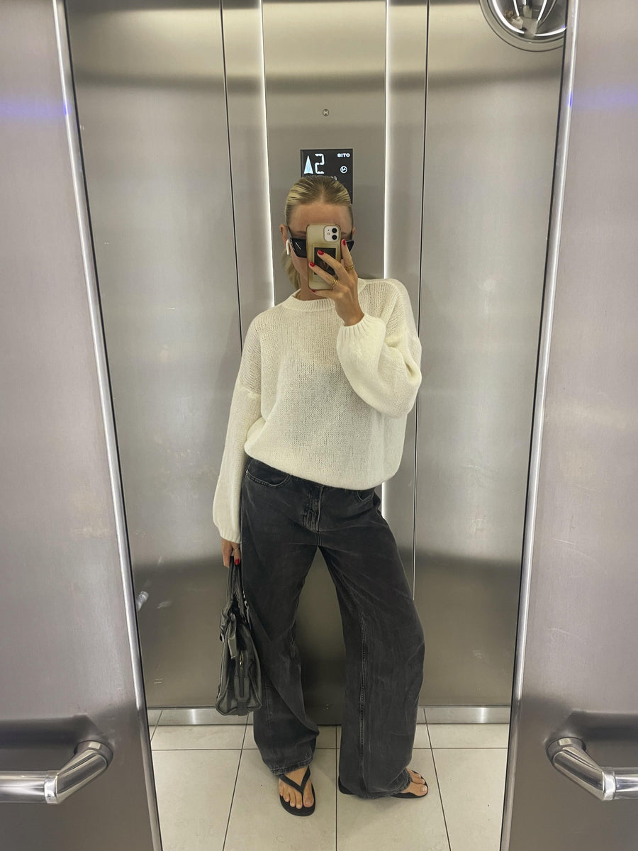 Ivory Luxe Knit Sweater