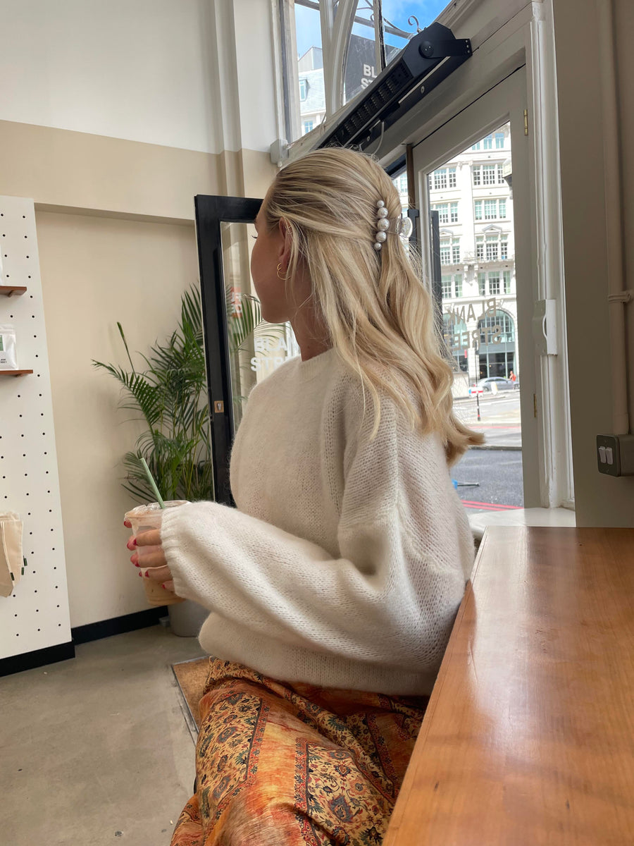 Ivory Luxe Knit Sweater