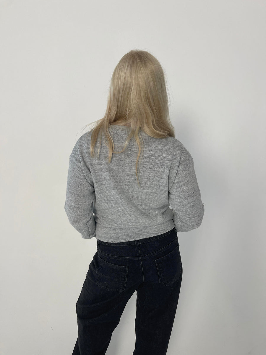 USA Star Flag Knit Sweater