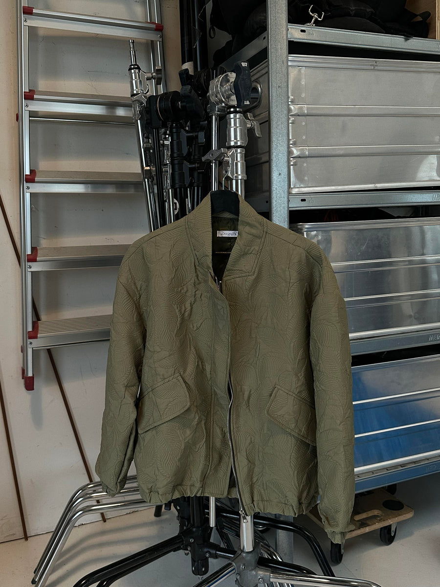 Sage Green Bomber Jacket