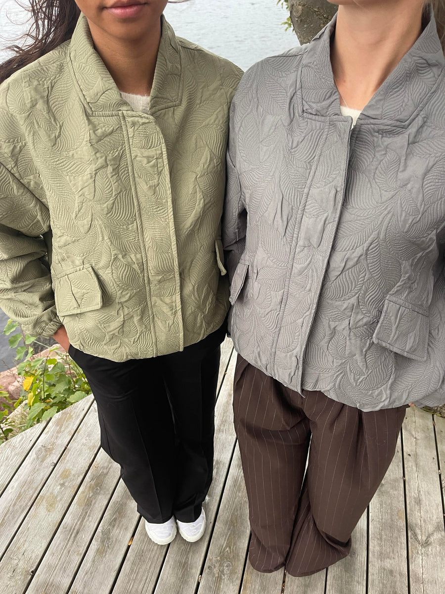 Sage Green Bomber Jacket