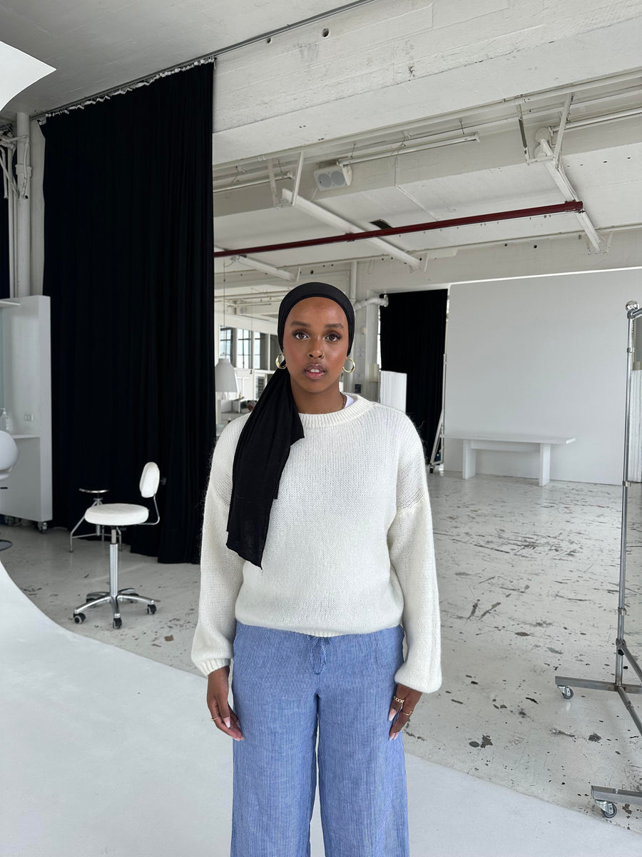 Ivory Luxe Knit Sweater