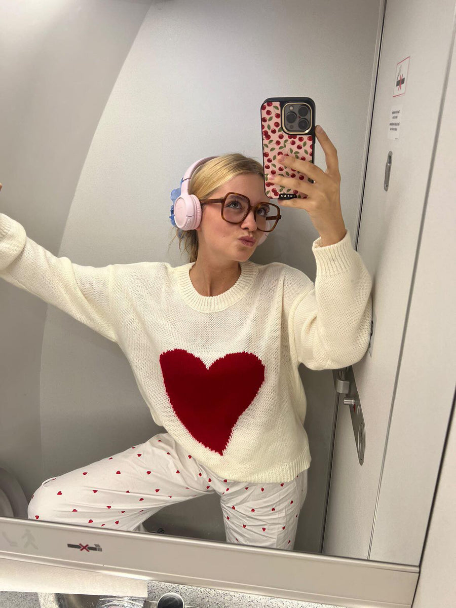 Sweetheart Knit Sweater