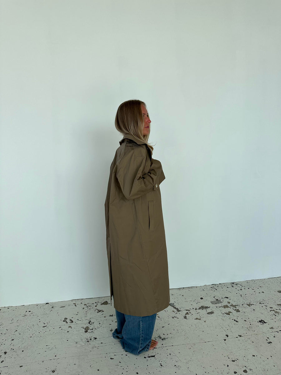 Classic Taupe Trench Coat