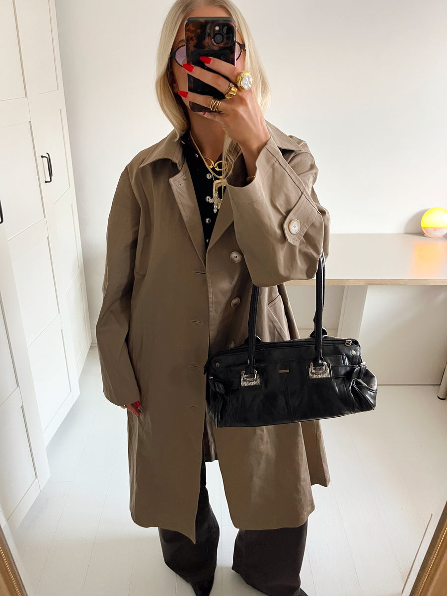 Classic Taupe Trench Coat