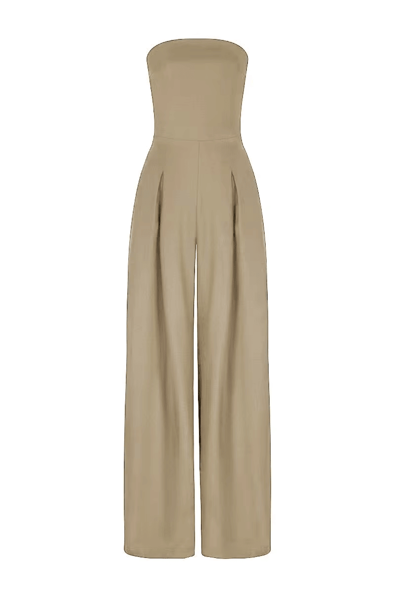 STRAPLESS JUMPSUIT