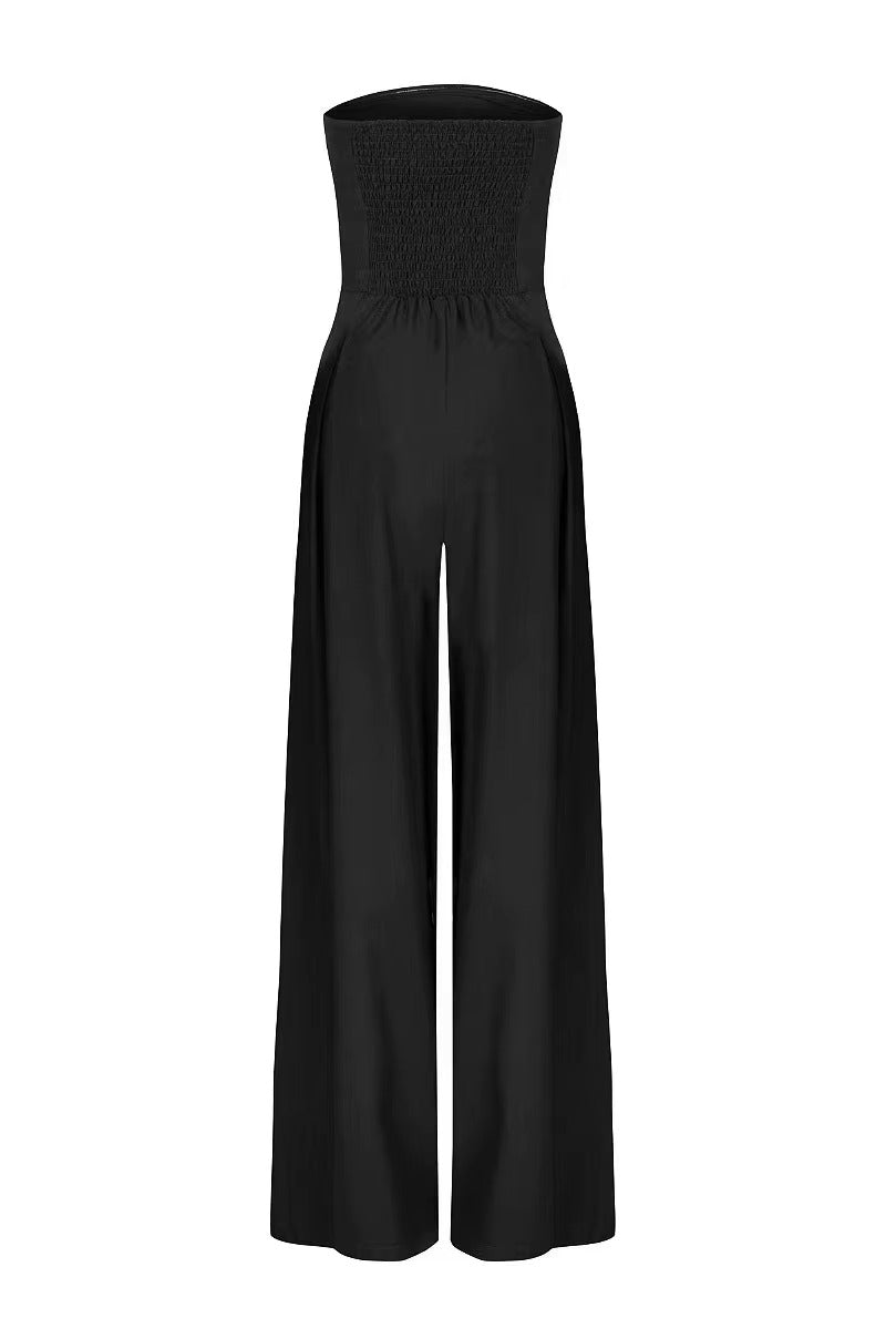 STRAPLESS JUMPSUIT