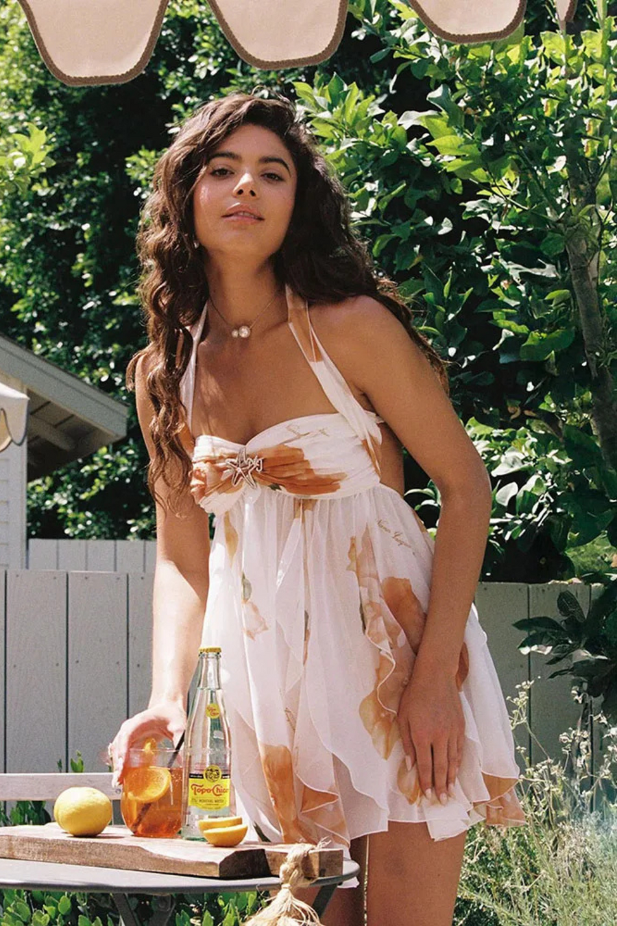 Waterfall Mini Dress