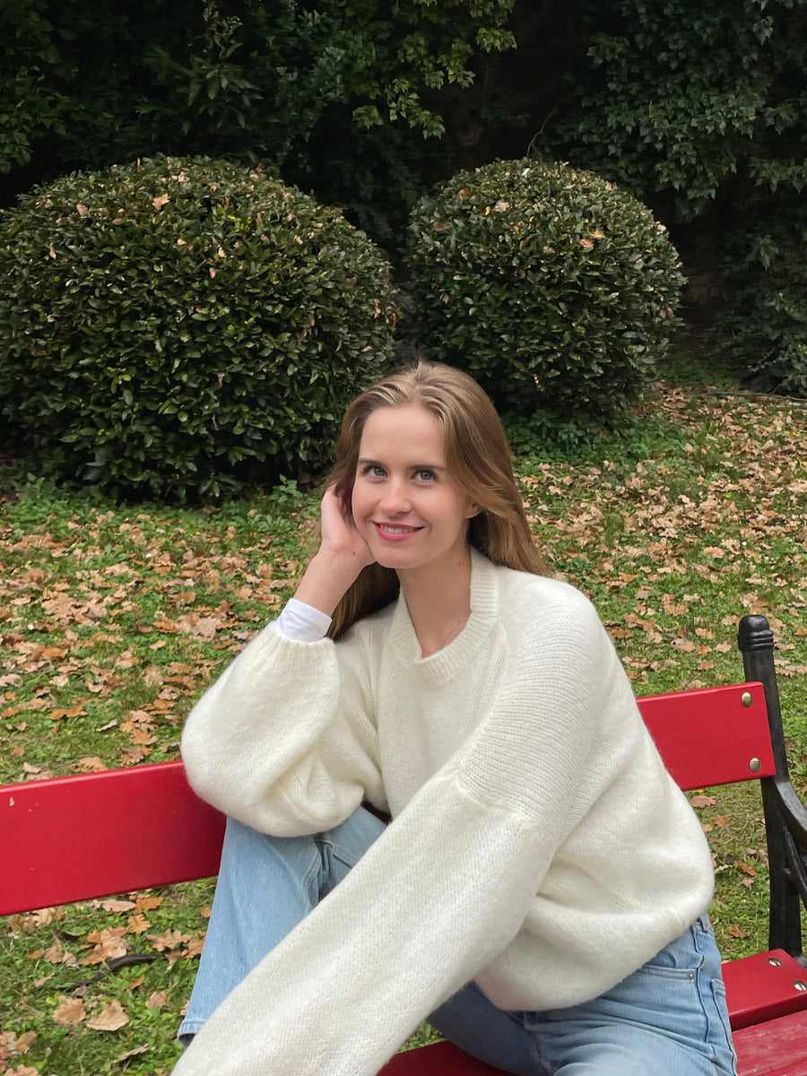 Ivory Luxe Knit Sweater