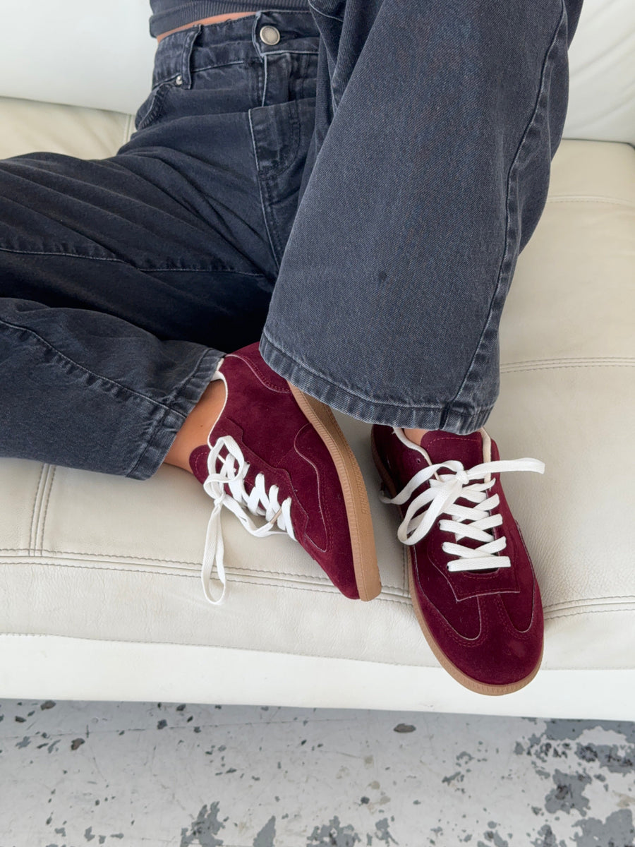 Alofi sneakers - Wine red