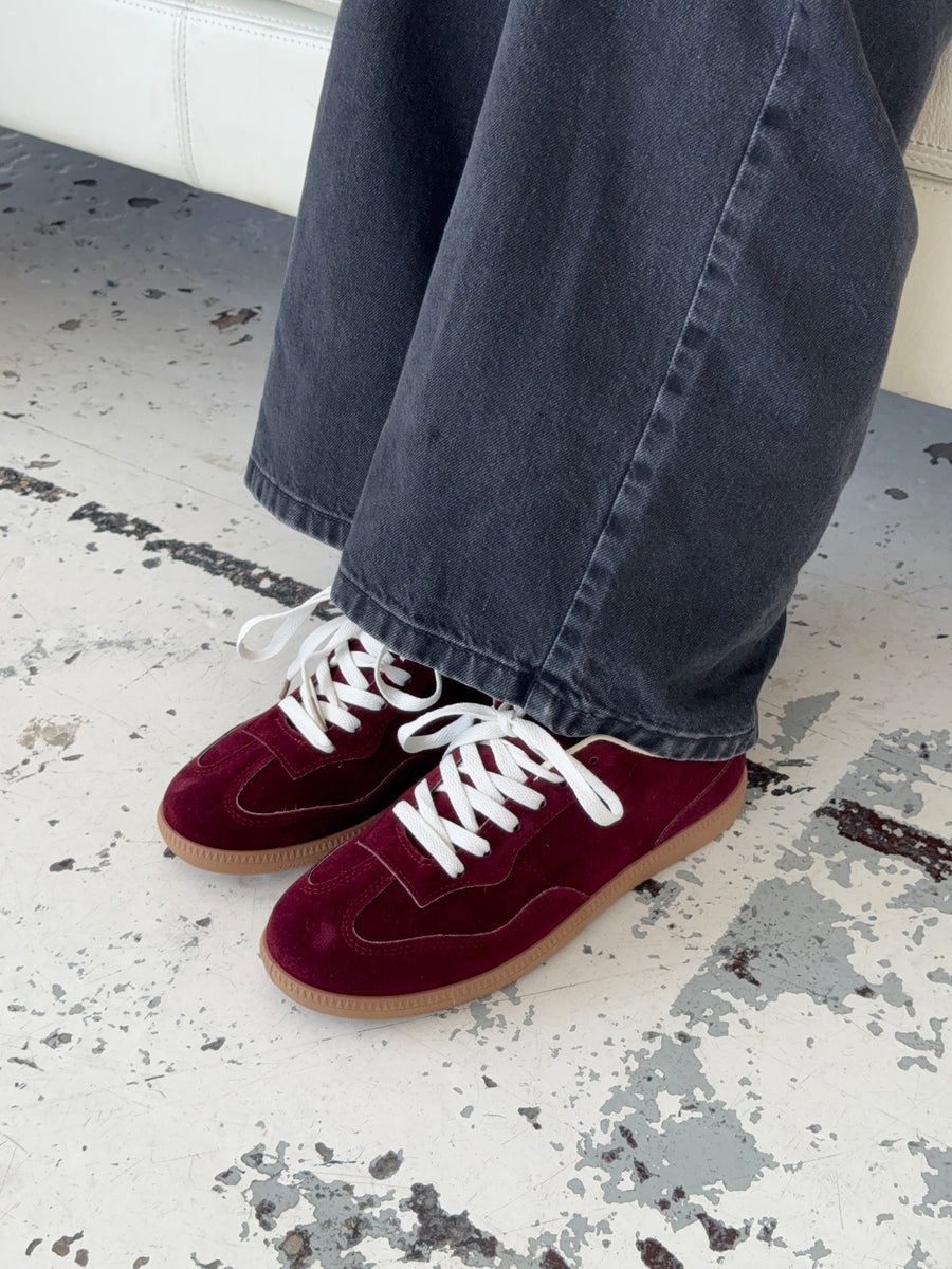 Alofi sneakers - Wine red