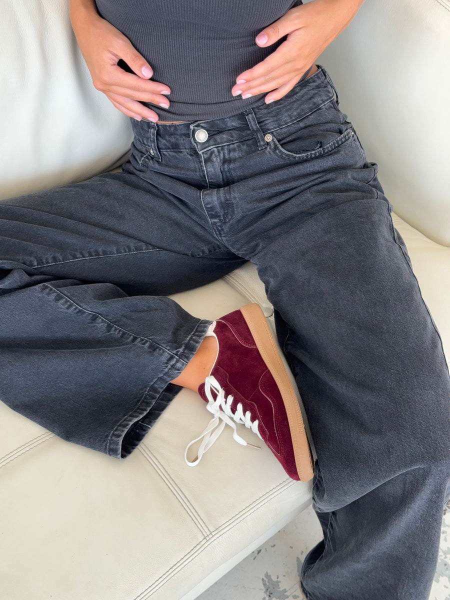 Alofi sneakers - Wine red
