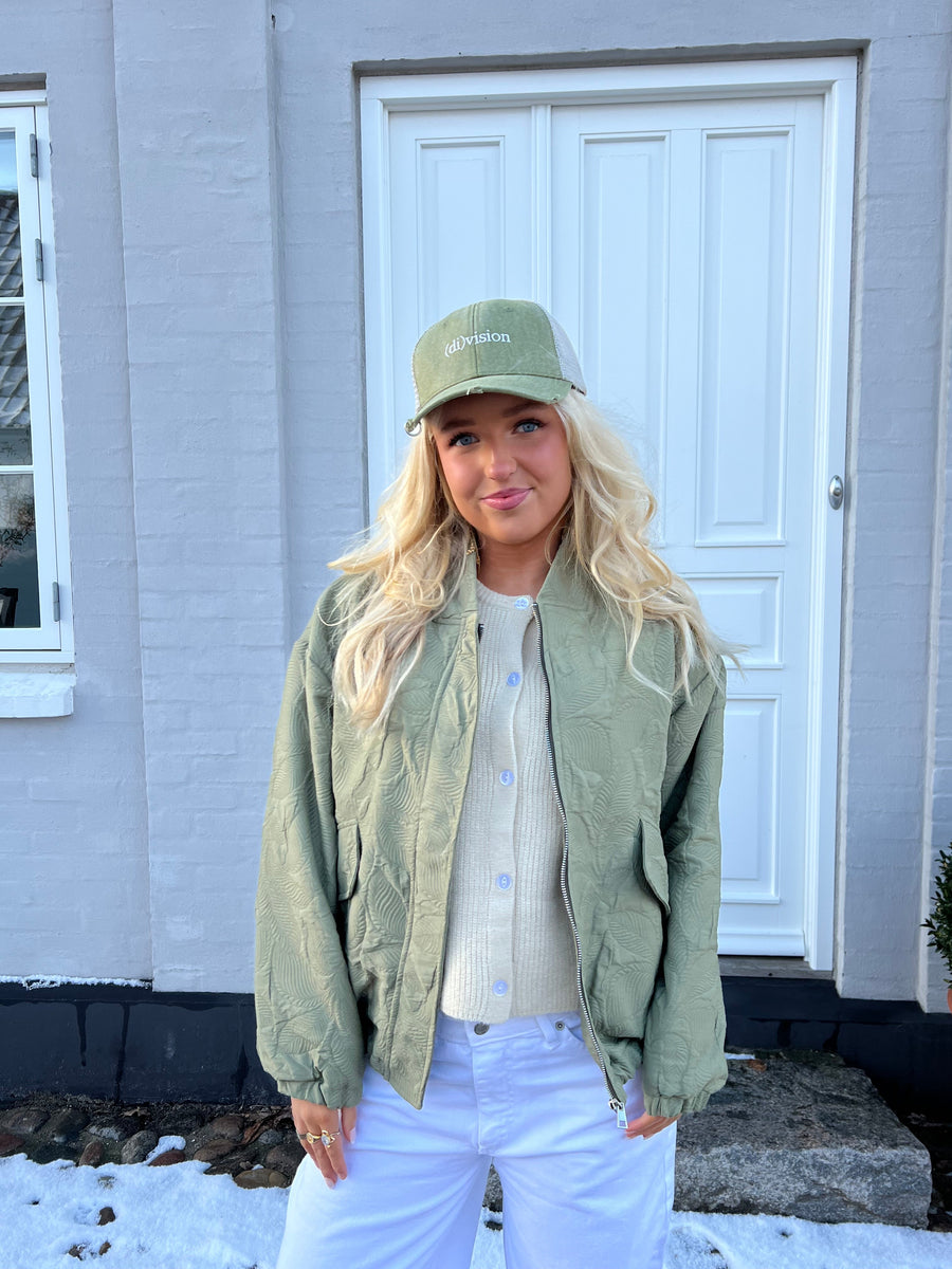 Sage Green Bomber Jacket