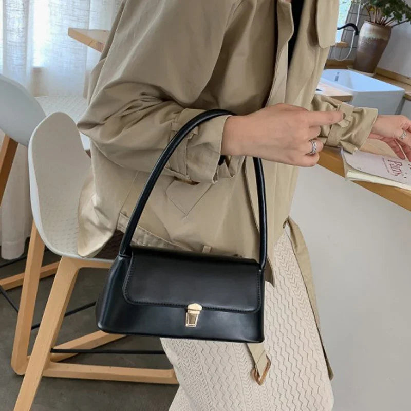 Color Retro Shoulder Bag