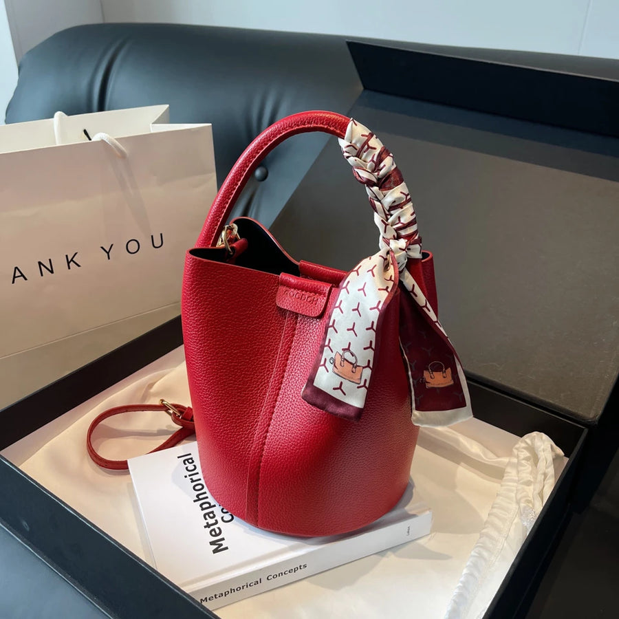 Crossbody Bucket Bag