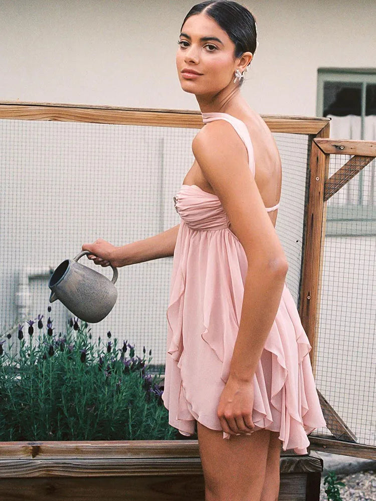 Waterfall Mini Dress