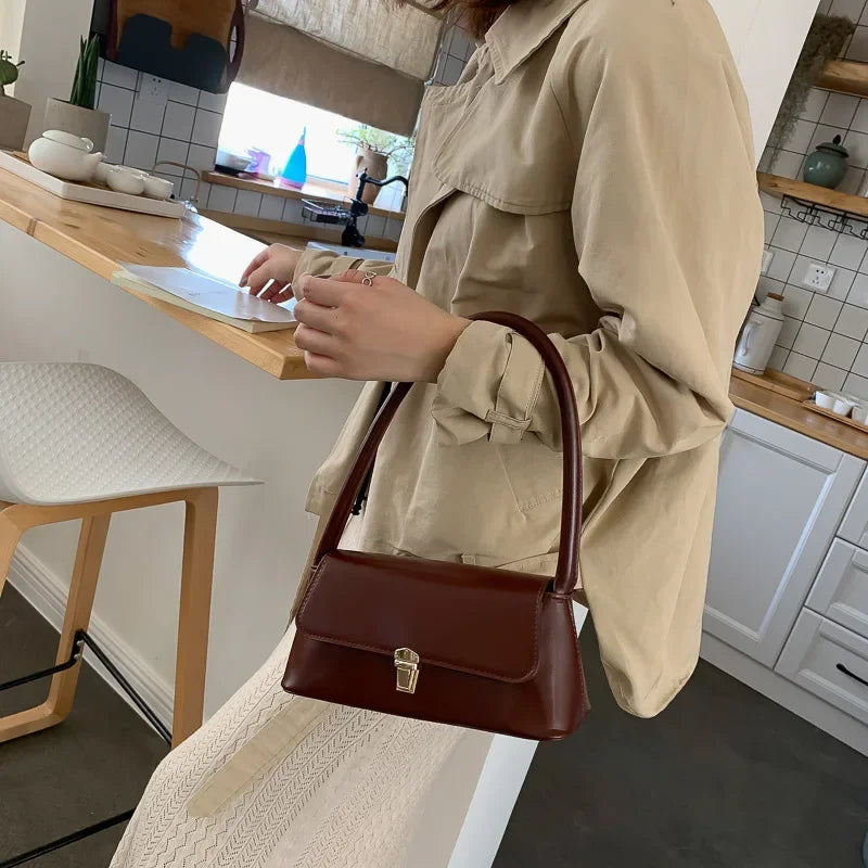 Color Retro Shoulder Bag