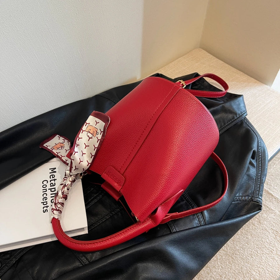 Crossbody Bucket Bag