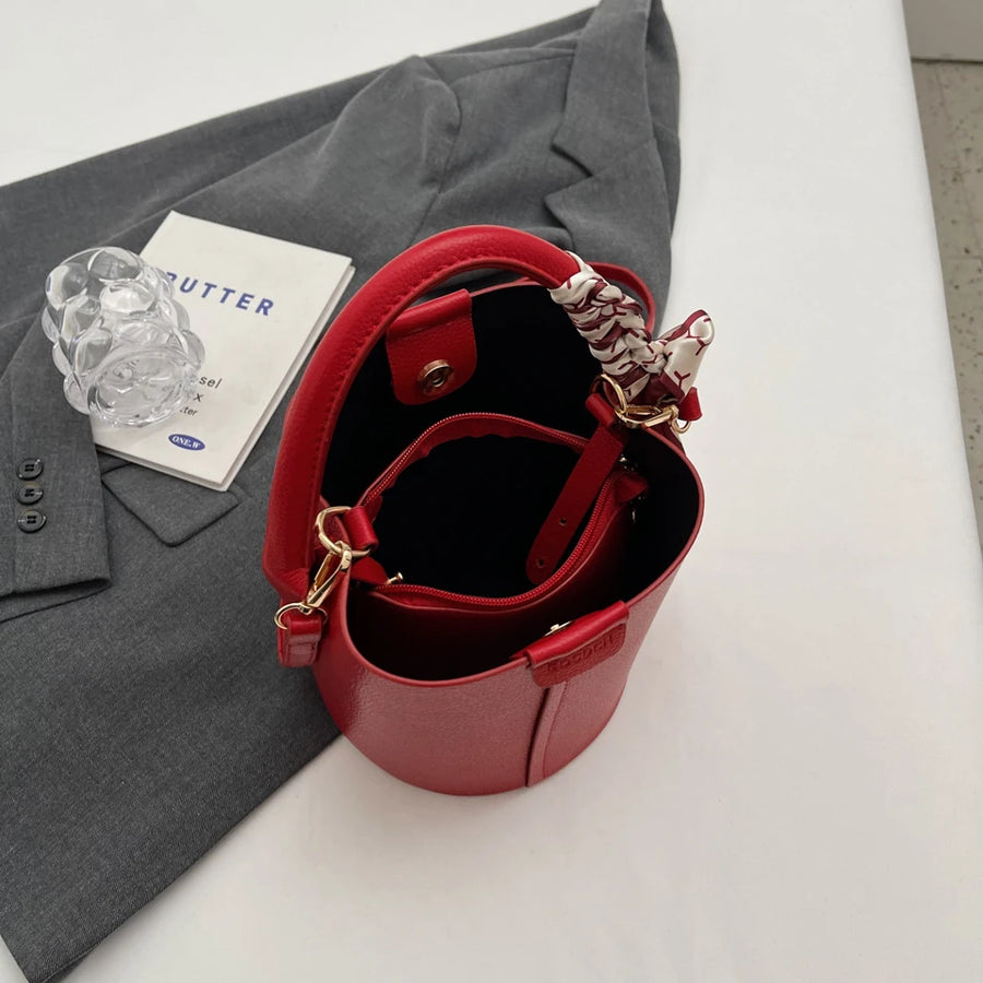 Crossbody Bucket Bag