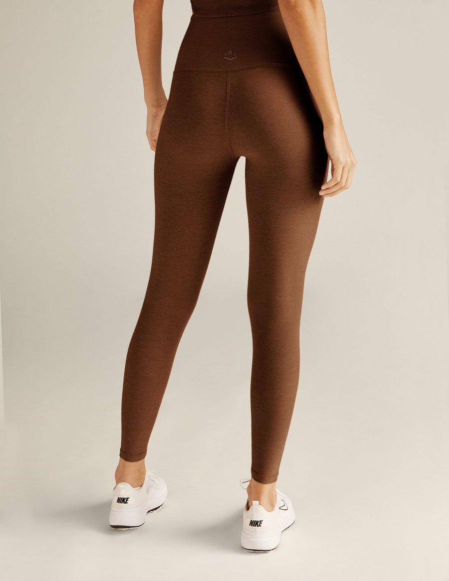 The Midi High Waisted Legging Mocha