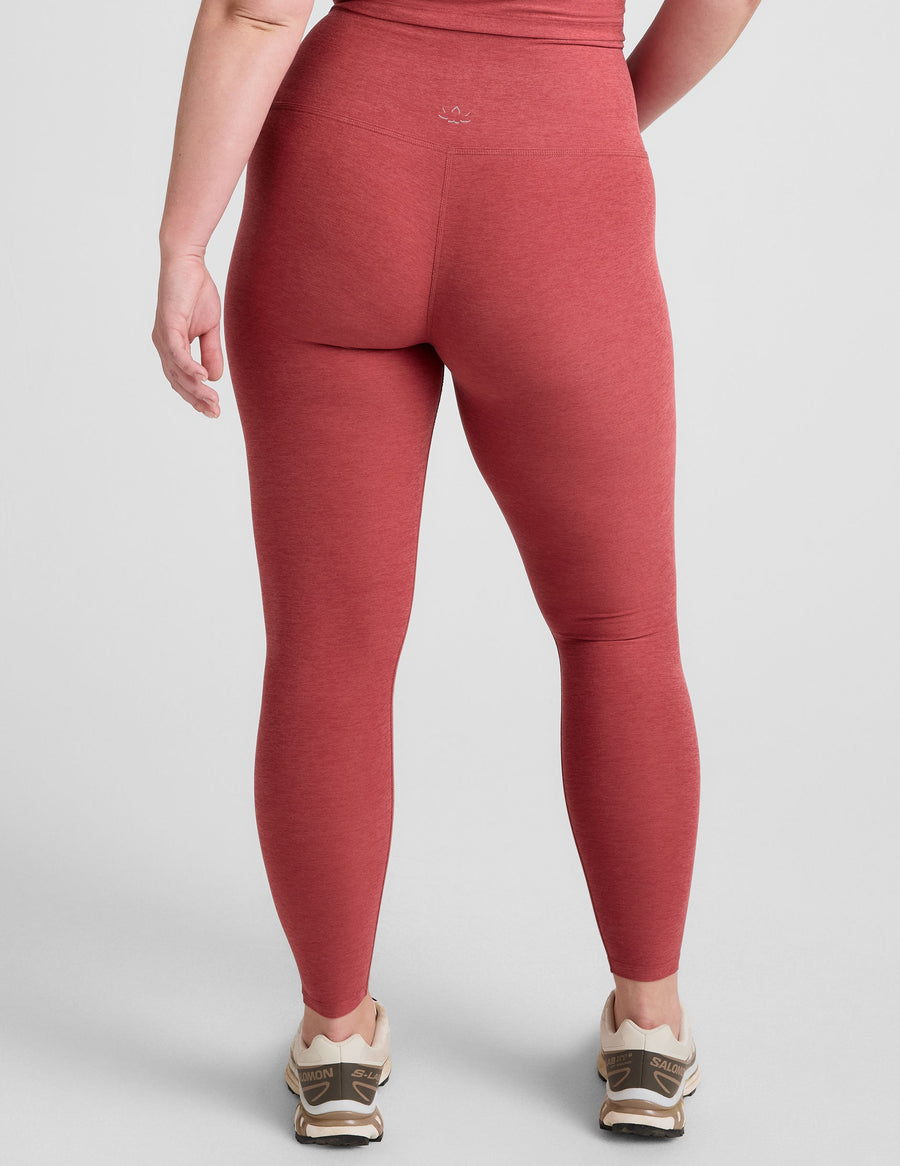 Midi High Waisted Legging Rose