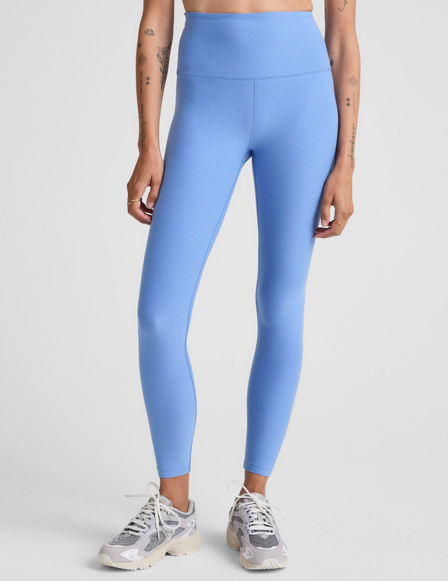 The Midi High Waisted Legging Baby Blue
