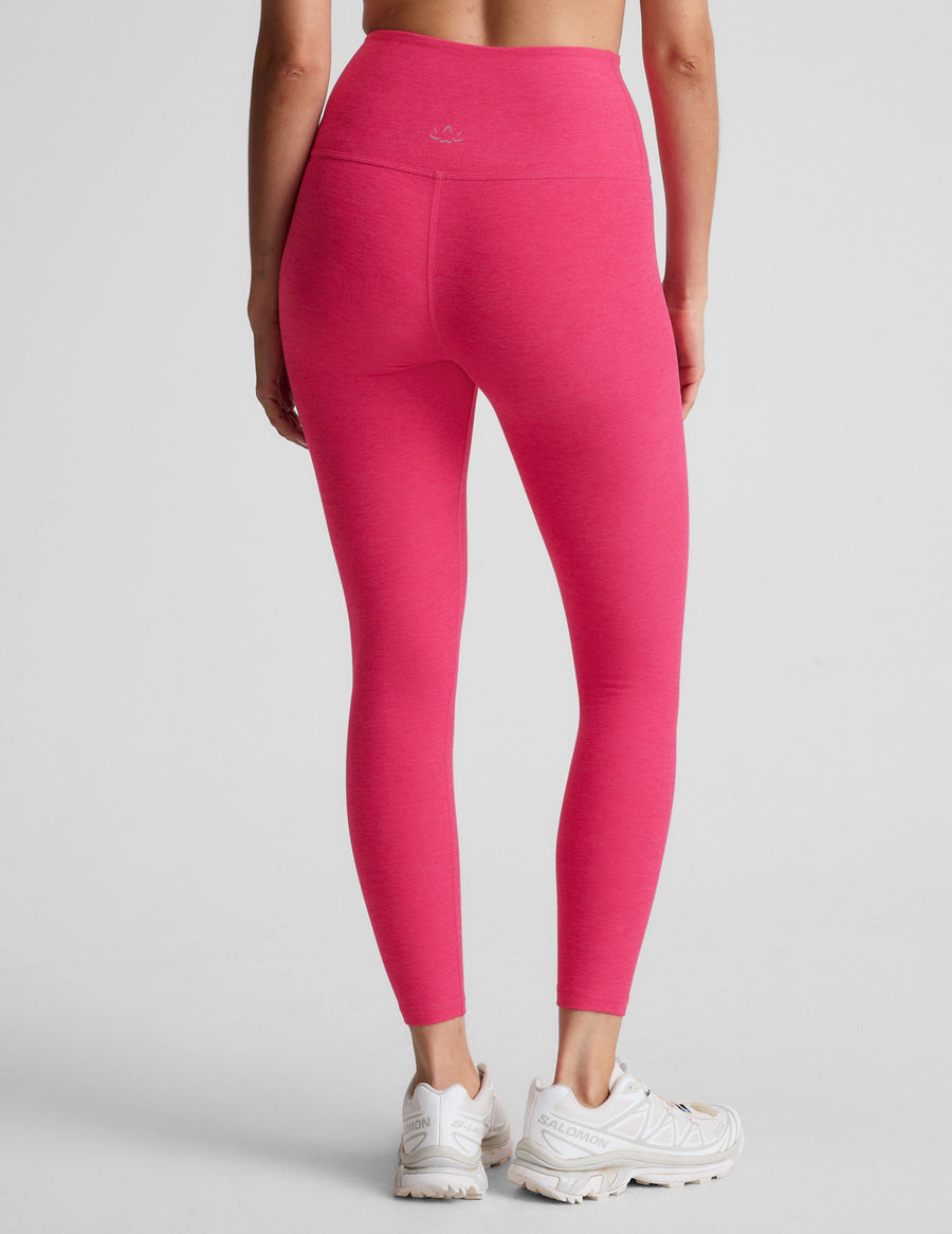 The Midi High Waisted Legging Vivid Pink