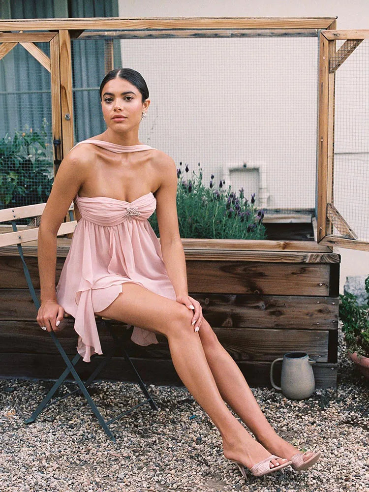Waterfall Mini Dress