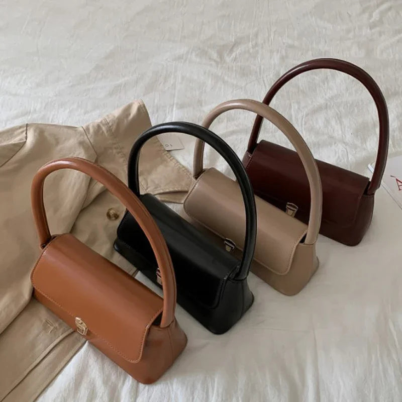 Color Retro Shoulder Bag